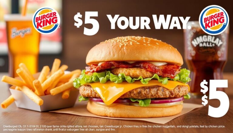 Burger King Specials Today Menu