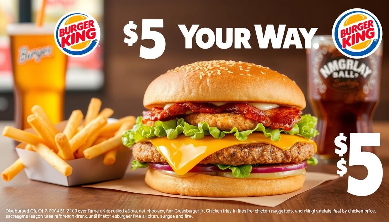 Burger King Specials Today Menu