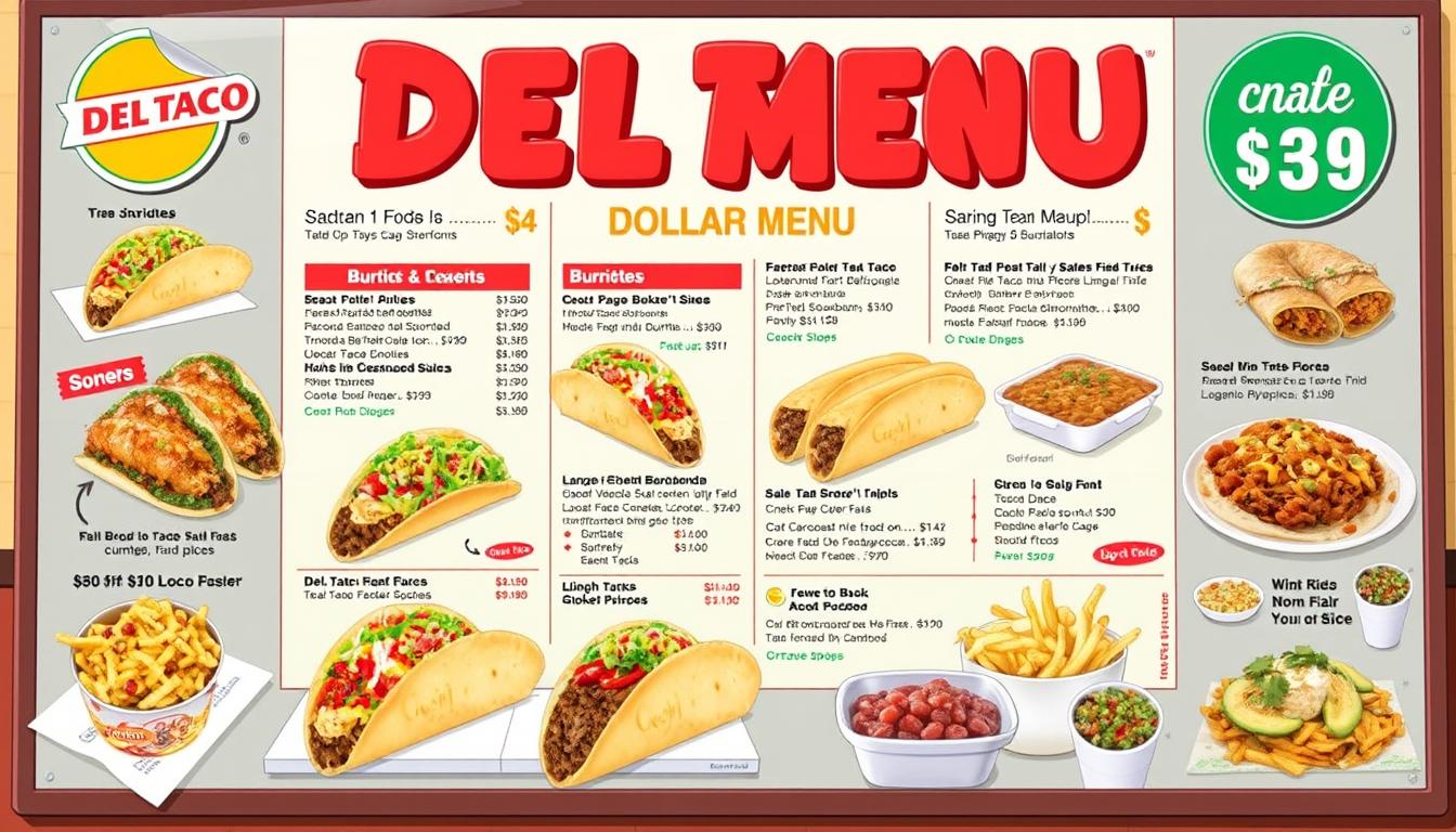 Del Taco Dollar Menu
