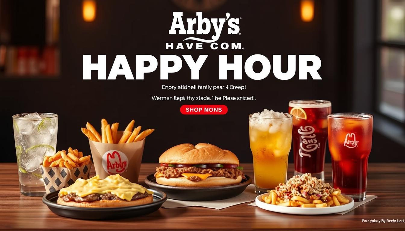 arby's happy hour menu