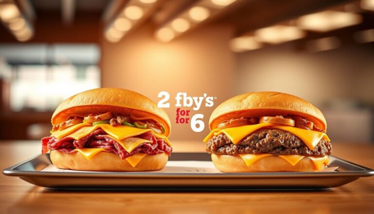 arby's menu specials 2 for $6