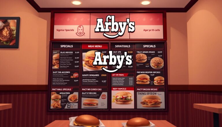 arby's menu specials