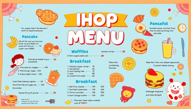 Kids Menu at IHOP With Prices and Fun Meals