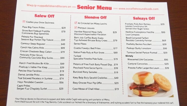 IHOP Senior Discount Menu and Special Offers