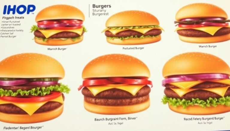 IHOP Menu Burgers and Prices