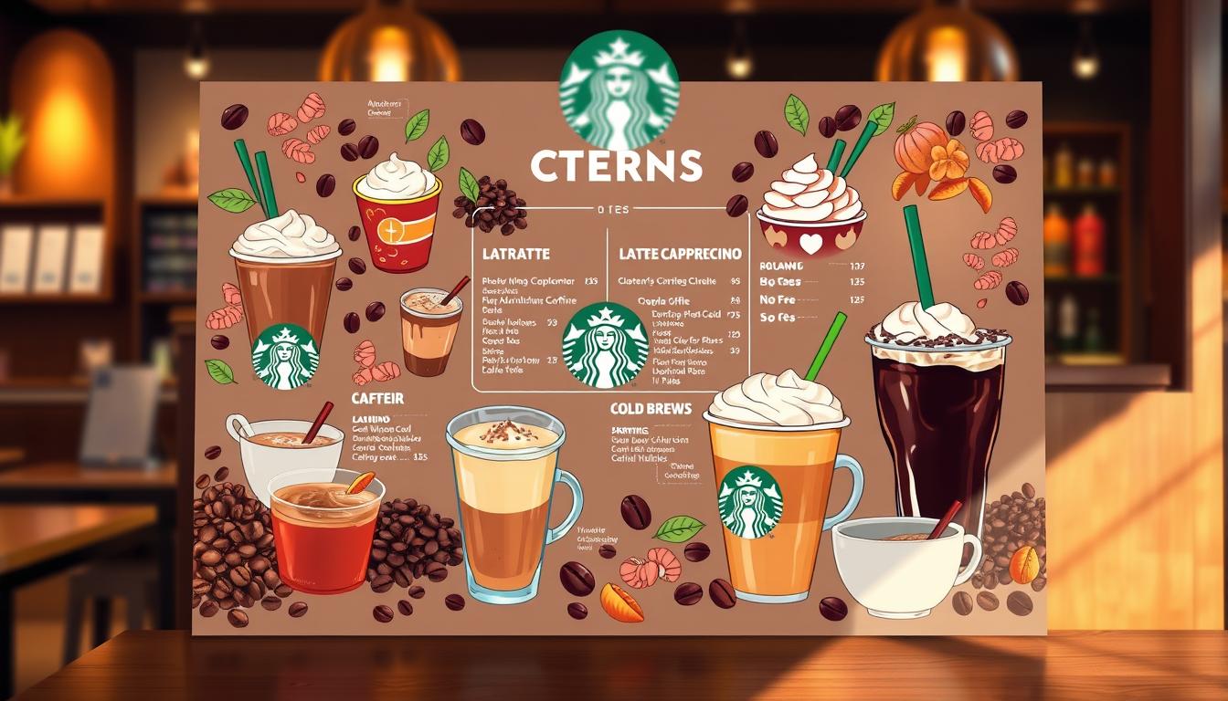 starbucks coffee menu