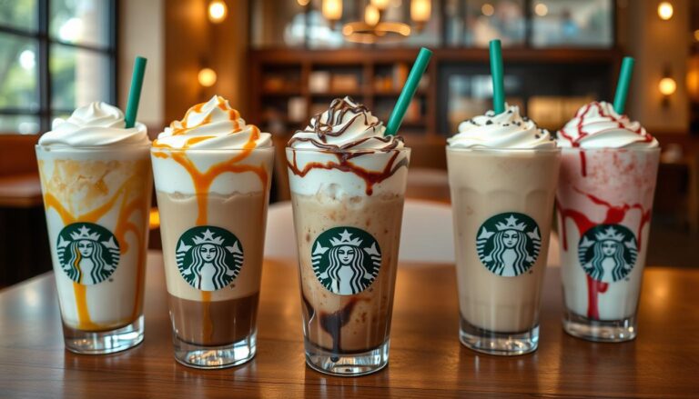 starbucks frappuccino menu