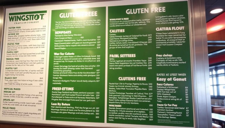 wingstop gluten free menu