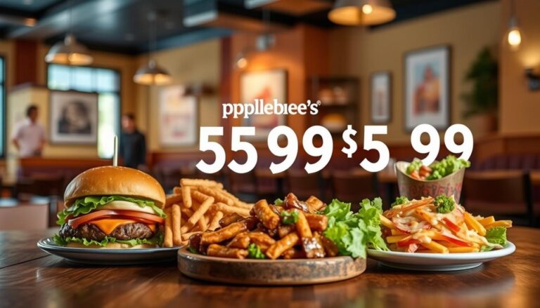 Applebee's $5.99 Lunch Menu