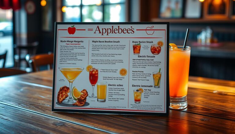 Applebee's Drink Menu