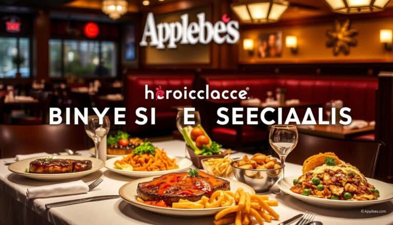 Applebee's Menu Specials
