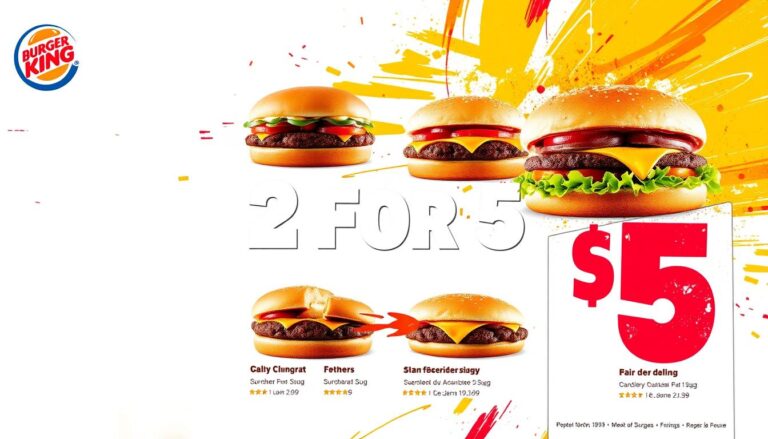 Burger King Menu Prices 2 For $5