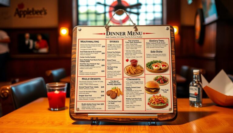 Dinner Applebee's Menu Specials with Prices