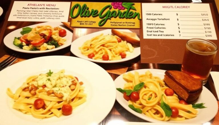 Olive Garden Menu Nutrition and Prices